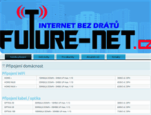 Tablet Screenshot of future-net.cz